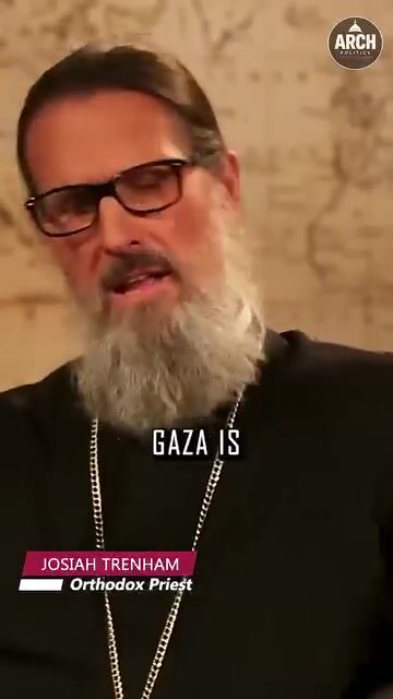 Pravoslavni svećenik Josiah Trenham o savezu SAD-a i Izraela te palestinskoj dislokaciji